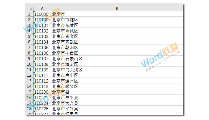 Excel身份证提取户籍所在省份地区：Excel函数不求人