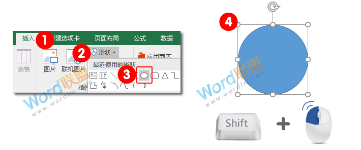 多部门圆环图表加柱形图组合图表：Excel图表学习记