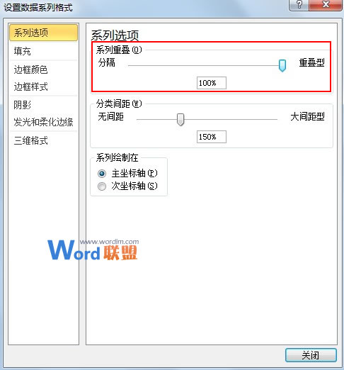 Excel2010图表制作实例：柱形目标进度图